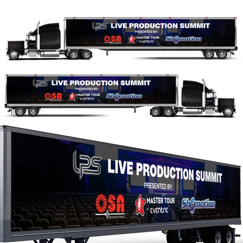 Live Prouduction Summit - TRAILER GRAPHICS Design by Fachri Iffat