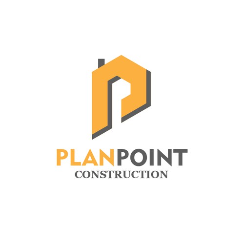 PlanPoint Construction Logo Needs A Remodel Design by MIIN