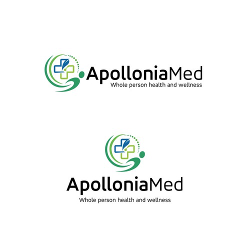 Logo - Where science meets nature. Whole human health Design by crarief