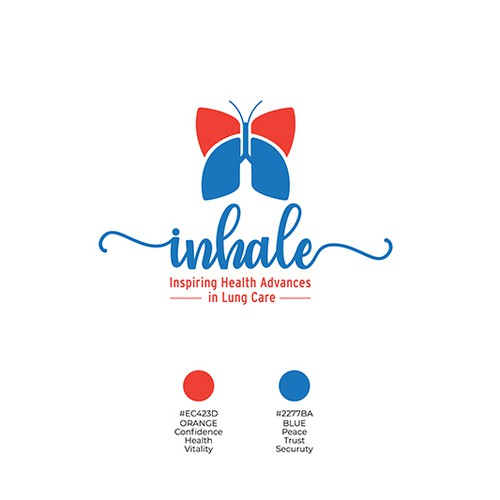 Logo for Lung Health Initiative in Michigan Design by dont font