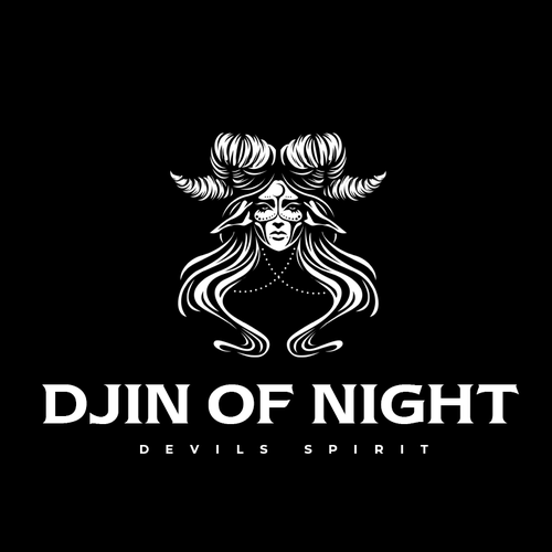 DJIN OF NIGHT (GIN) Design por kil_pixel