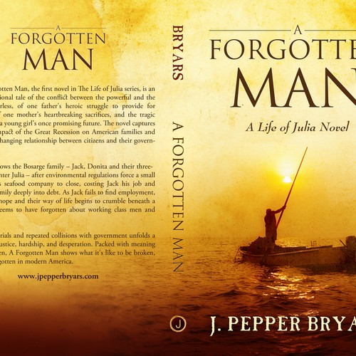 Book cover needed for novel “A Forgotten Man” Design by _Prospero_