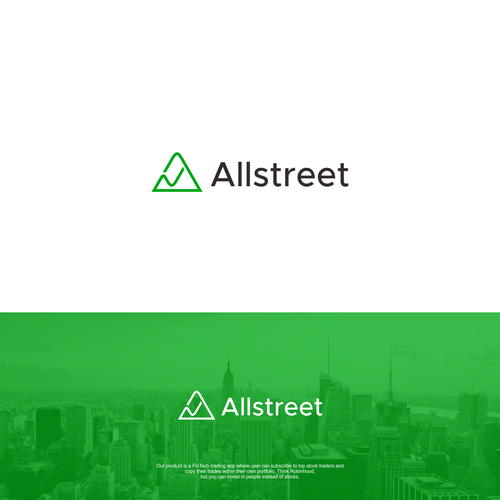 Iconic Logo for Stock Trading App Design by allriez