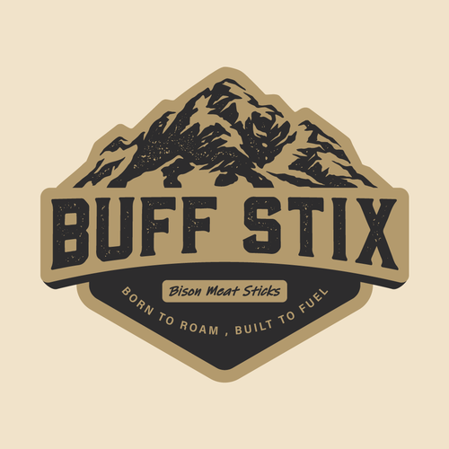 Buff Stix...Lean, Delicious, Buffalo Strong. Design by EkaroBe