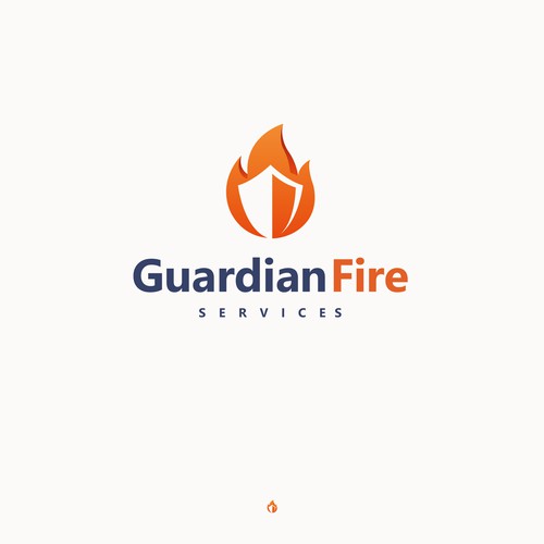 Guardian Fire Services Design by Owlman Creatives