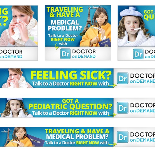 New banner ad wanted for Doctor On Demand Design by Godarobert