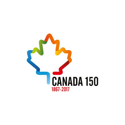 Community contest: Design Canada’s 150th birthday logo! Design by chivee