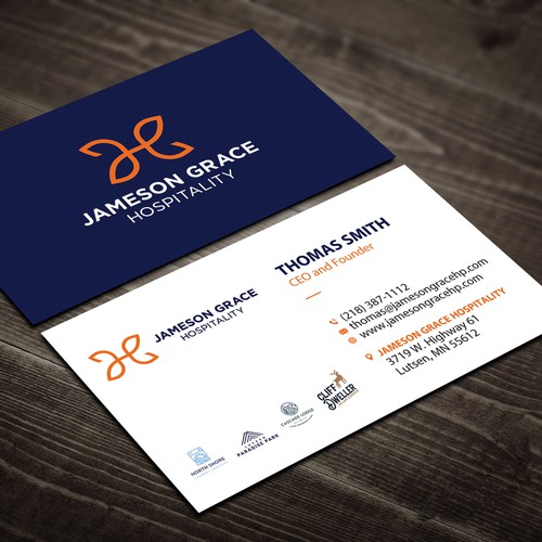 Design Create a modern and clean business card for a parent company with 4 subsidiaries por Rskylight