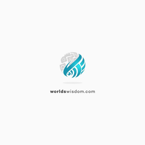 Creating a logo for the WorldsWisdom.com a digital repository of information and wisdom Design by you_gis