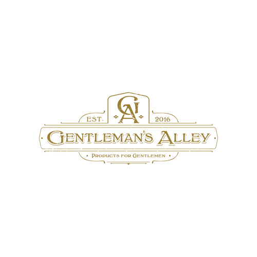 Create a vintage gentleman-esque logo. | Logo design contest