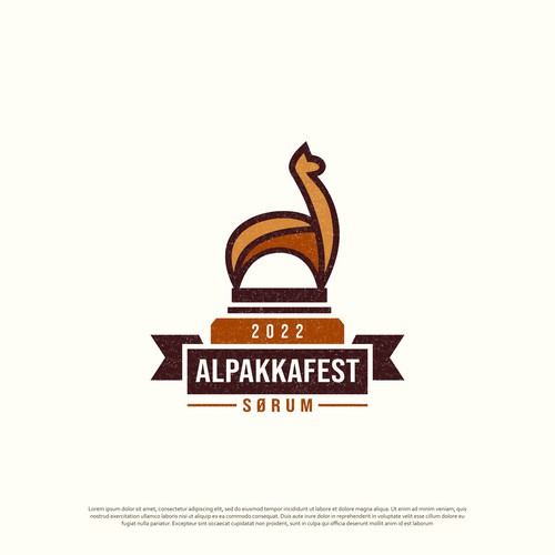 I need a classy but still playful logo for an alpaca show (agricultural fair) Design by gravisio