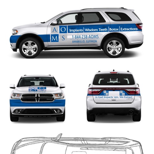 2015 Dodge Durango Wrap Contest Design von Kaya dari Design