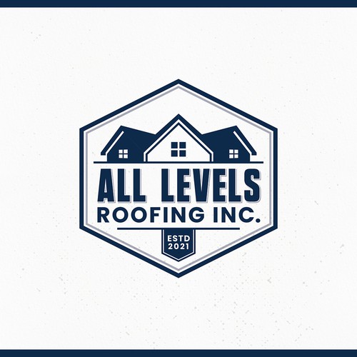 ROOFING LOGO DESIGN Design by Trzy ♛