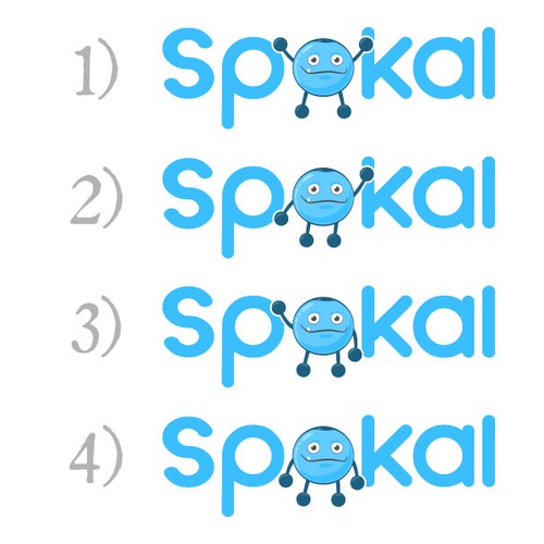 New Logo for Spokal - Hubspot for the little guy! Design by marius.banica