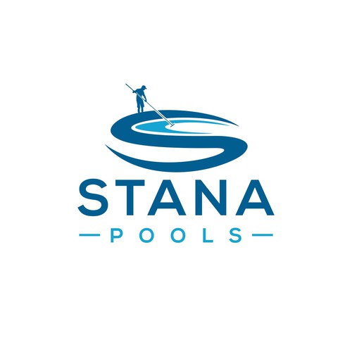 Pool Builder needs a Clean Logo Design by lrasyid88