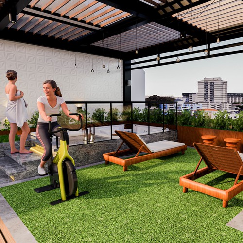 Ideation: Roof Top Terrace Design by Dsateli3r