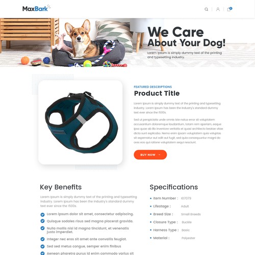 Webpage Design (e-commerce) - Guaranteed - Top Rated - Highly Responsive Design by Dezine Crazy