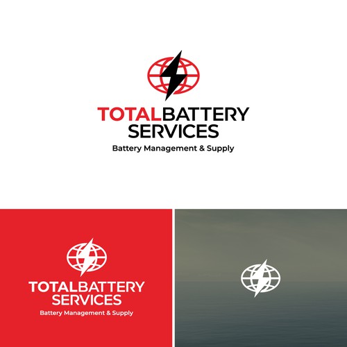 Total Battery Logo Design Design by Black-Pepper