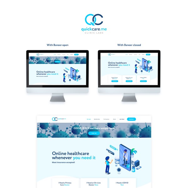 Design von andrei2709 mit dem Titel "Online healthcare website concept"
