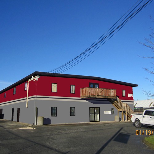 Design a color scheme for our commercial building! Design by symsdn