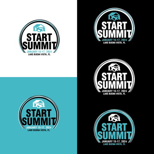 DSA Start Summit Logo Design by froxoo
