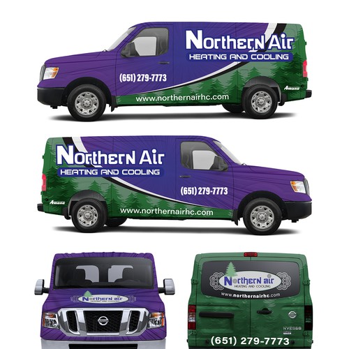 Northern air store heating and cooling