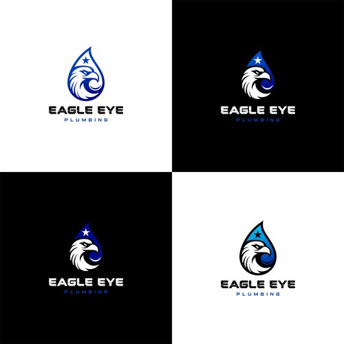 Eye catching and very marketable logo for plumbing company. The company name is Eagle Eye Plumbing Design by kerman