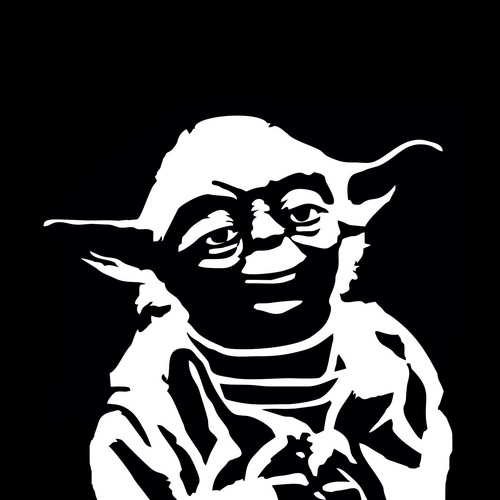 Free Free 178 Svg Baby Yoda Clipart Black And White SVG PNG EPS DXF File