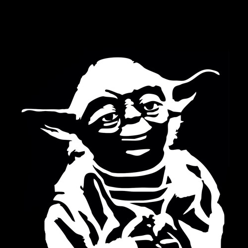 Free Free 348 Svg Baby Yoda Clipart Black And White SVG PNG EPS DXF File