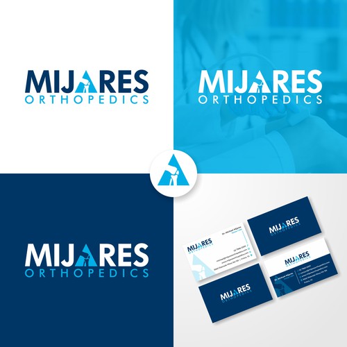 Design a Clean and Professional Logo for a Sports Medicine Surgeon Design by Danuprakasaaa