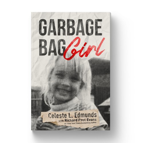 Garbage Bag Girl Design by aksaramantra