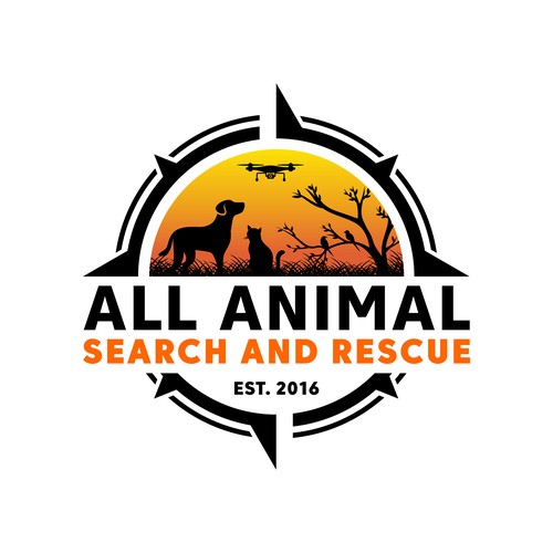 Brand refresh for an animal search and rescue group Design by EdRisk 99