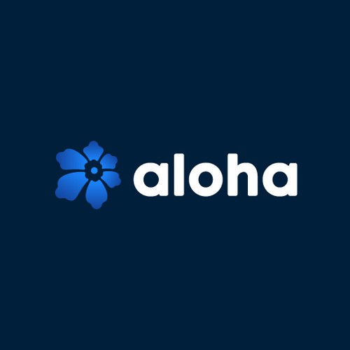 Aloha logo deisgn for an AI Software Design by spARTan