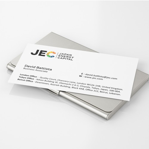 JEC (Japan Energy Capital) Design by Lead