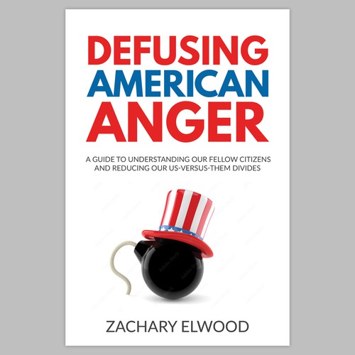 Cover for a book aimed at reducing American political anger Design by Retina99