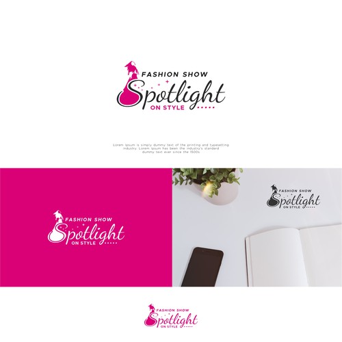 Elegant, fun, flirty logo for upscale Fashion Show Fundraiser Design réalisé par Astart