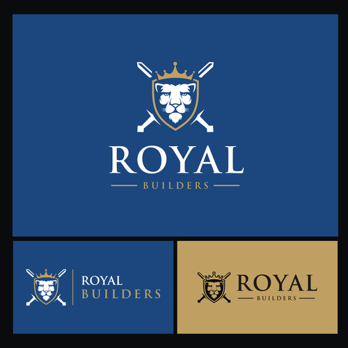 Design a "royal" logo for a new construction company startup. Design réalisé par Jeck ID