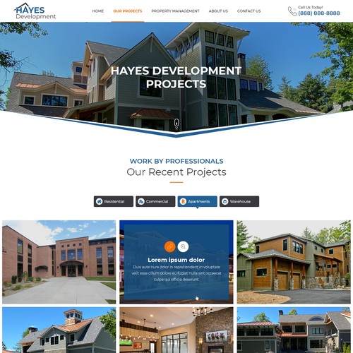 **Upgrade** existing website.  Tons of High Res existing imagery! Design by Jasmin_A (AMPLE)