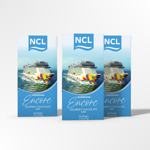 Chocolate Bar Wrapper for Cruiseline Design by StudioUno