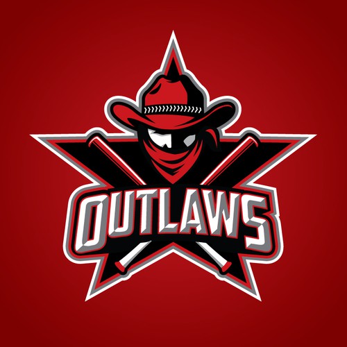 Outlaws Baseball Team Logo | Logo design contest