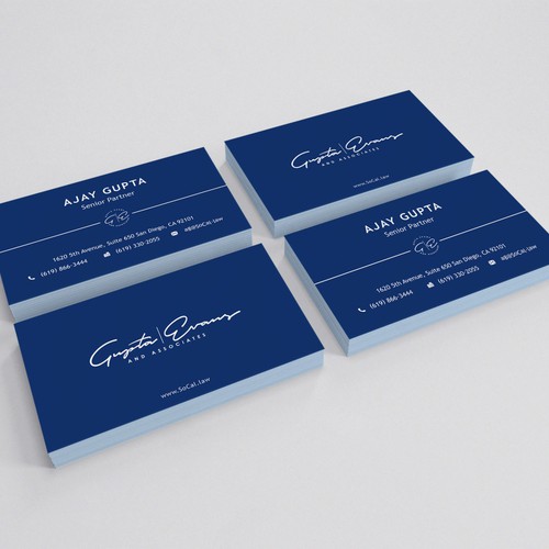 Creative Card for Law Firm | Business card contest