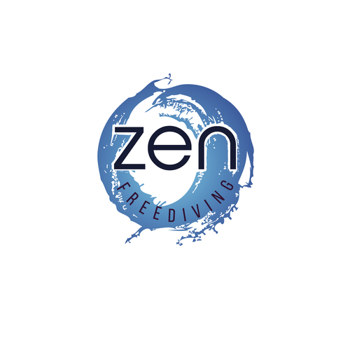 Create a brand and logo for a new freediving school Zen Freediving Design by omygod