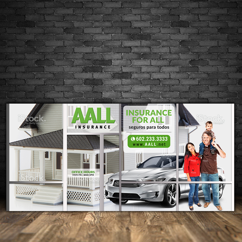 Create instantly identifiable window signage for AALL ...