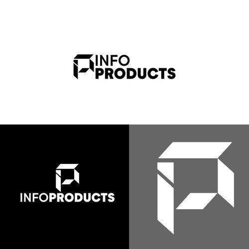 InfoProducts.com - Logo & Branding Design by Nana445