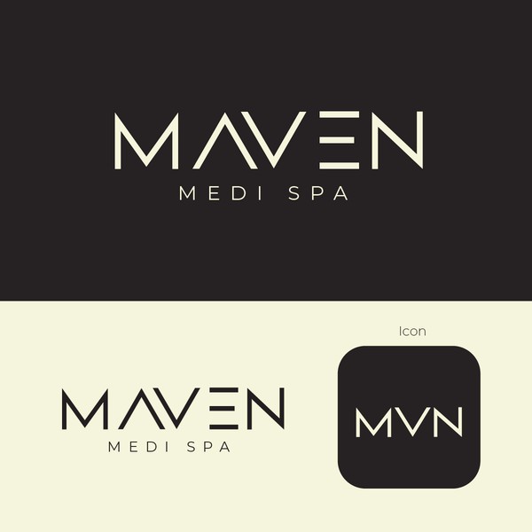 Maven Spa logo design