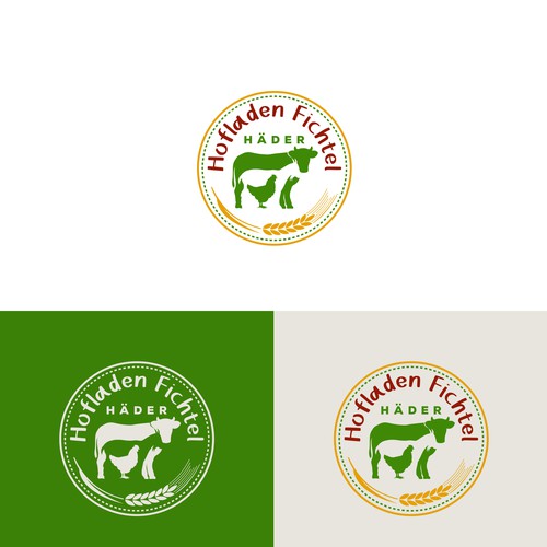 logo for a farm store Design réalisé par lesya787