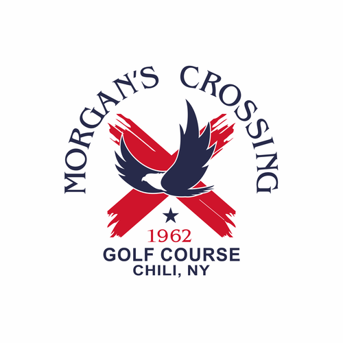 A Patriotic & Historical Golf Course Logo Design réalisé par Johnny MacK