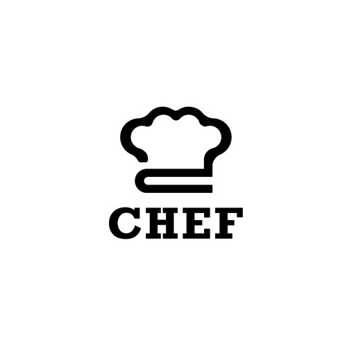 "CHEF": Food & Cooking Social Media Logo Design by Parbati