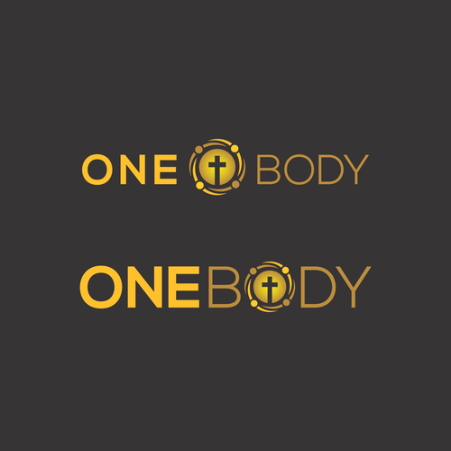 Design a logo for One Body Software showing inter-church community in the One Body of Christ. Design by InfaSignia™