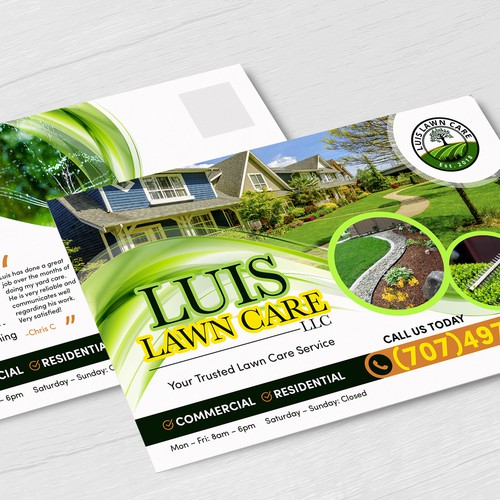 Postcard, flyer or print contest entry by Iconic Graphic